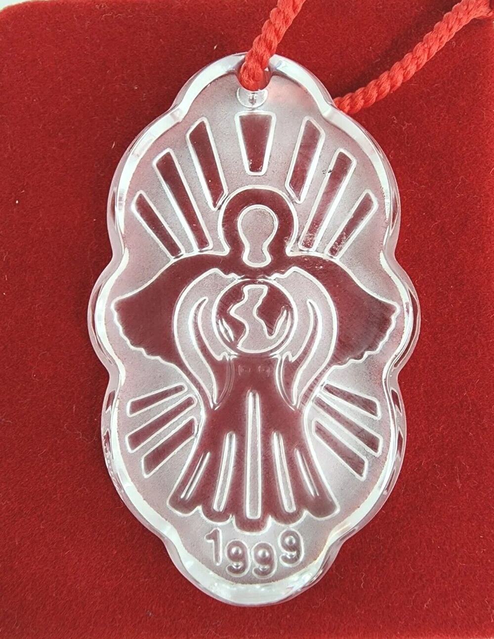 Waterford Crystal Ornament Songs of Christmas Collection Joy to the World 1999